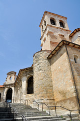 Fototapeta premium Iglesia de Santa Cruz, Medina de Pomar, Burgos (España)