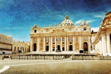 St. Peter's cathedral in Vatican