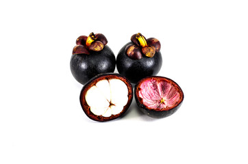 Tropical fruit, mangosteen