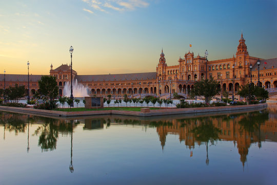 Square of Spain, Sevilla, Spain