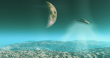 Virtual reality space scene © Kirsty Pargeter