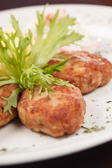 cutlets with potatoes