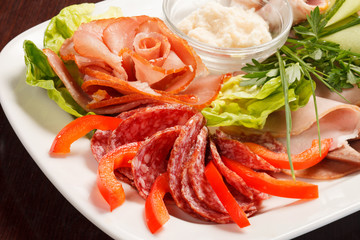appetizer from meat