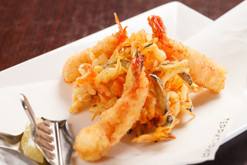 Japanese Cuisine - Tempura Shrimps