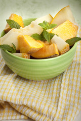 healthy melon for breakfast