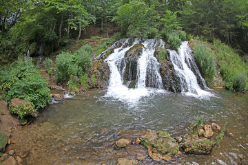 Waterfall in Strandja nature park, Bulgaria