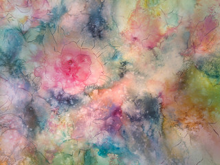 Obraz na płótnie Canvas Softly Colored Floral