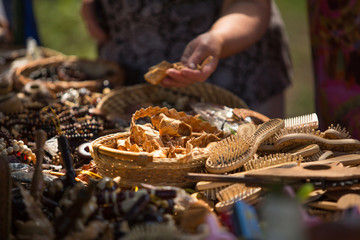 Sale of handicrafts