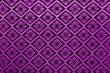 Purple diamond pattern fabric