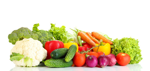 Fresh vegetables close up