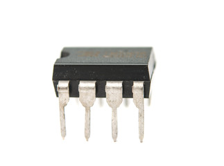 electronic chip isolated