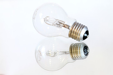 Gl&uuml;hlampenreflexion