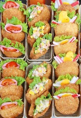 hamburger background