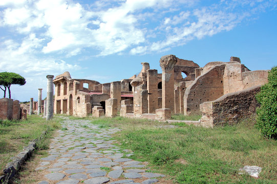 Antike Ruine in Lazio