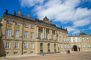 Fototapeta na wymiar amalienborg palace