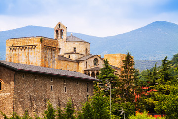 Day view of Cathedral of Santa Maria d'Urgell © JackF