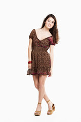 Fashion woman posing