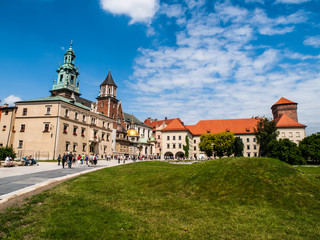 Fototapeta na wymiar Wawel w Krakowie