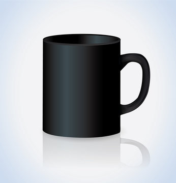 Black Cup Template