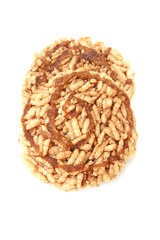 Chiang Mai snack (rice fired and sirup on top), Thai food