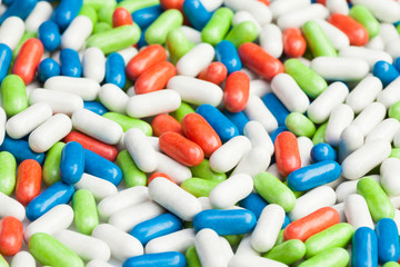 Many different pills