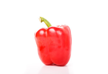 Red Pepper on White