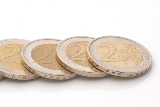 euro coins