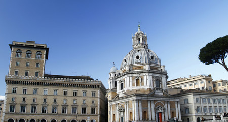 Fototapeta premium Church Santa Maria di Loreto