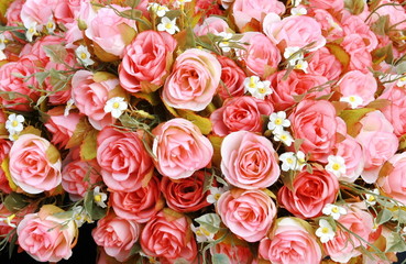 Pink Fabric Rose