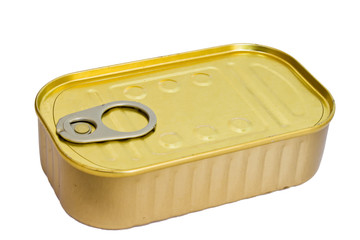 Quadrate canned container