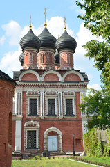 Fototapeta na wymiar Vysokopetrovsky Klasztor w Moskwie