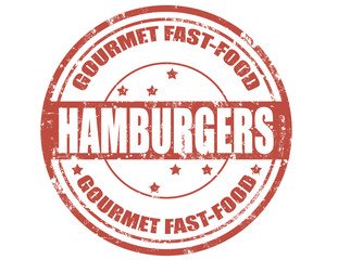 Hamburgers-stamp