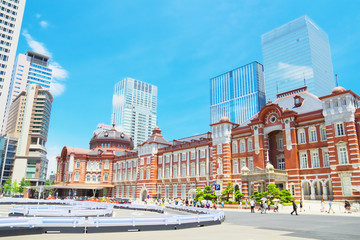 Naklejka premium Tokyo station