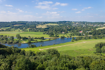 Fototapeta na wymiar Rzeka niemieckim Ruhr