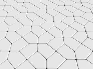 Naklejka premium Fleeing tiles 2.20