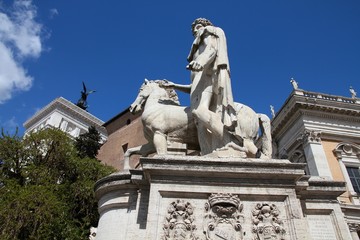 Fototapeta premium Capitoline Hill in Rome, Italy