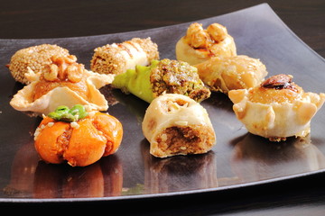 Arabic sweet pastries