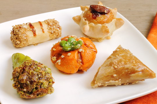 Arabic sweet pastries