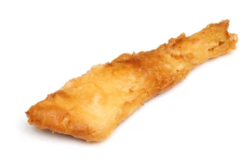 Crédence de cuisine en plexiglas Poisson Filet de poisson pané frit