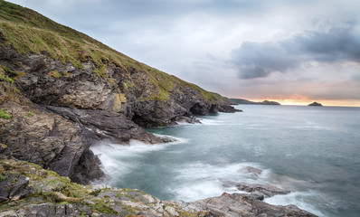 Fototapeta premium Epphaven Cove in Cornwall