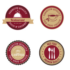 restaurant labels