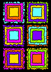 Obraz premium rétro motif