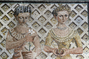 Fototapeta premium Ceiling details of Vatican museums