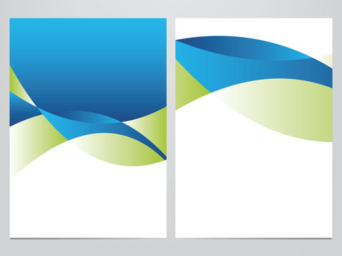 vector business brochure, flyer template
