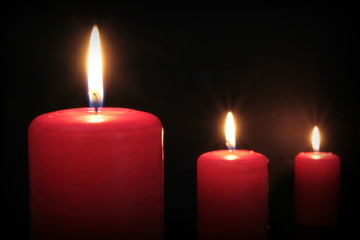 Red candle