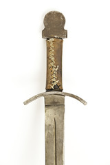 Old medieval sword