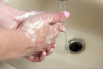 Fototapeta premium Cleansing Hands