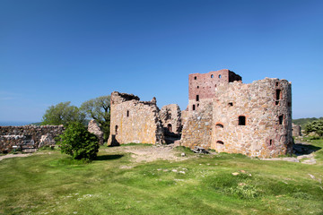 Fototapeta na wymiar Ruine Hammershus