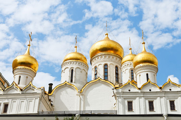 Fototapeta na wymiar annunciation cathedral in Moscow Kremlin