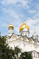Fototapeta na wymiar Cathedral of the Archangel in Moscow Kremlin